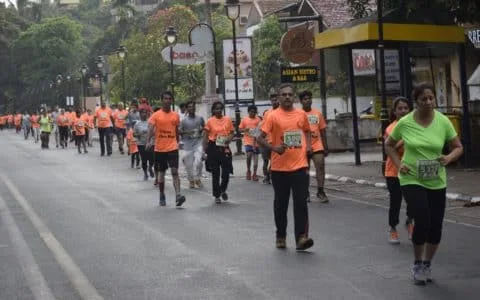 Goa fire run