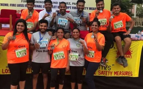 Goa fire run 2018